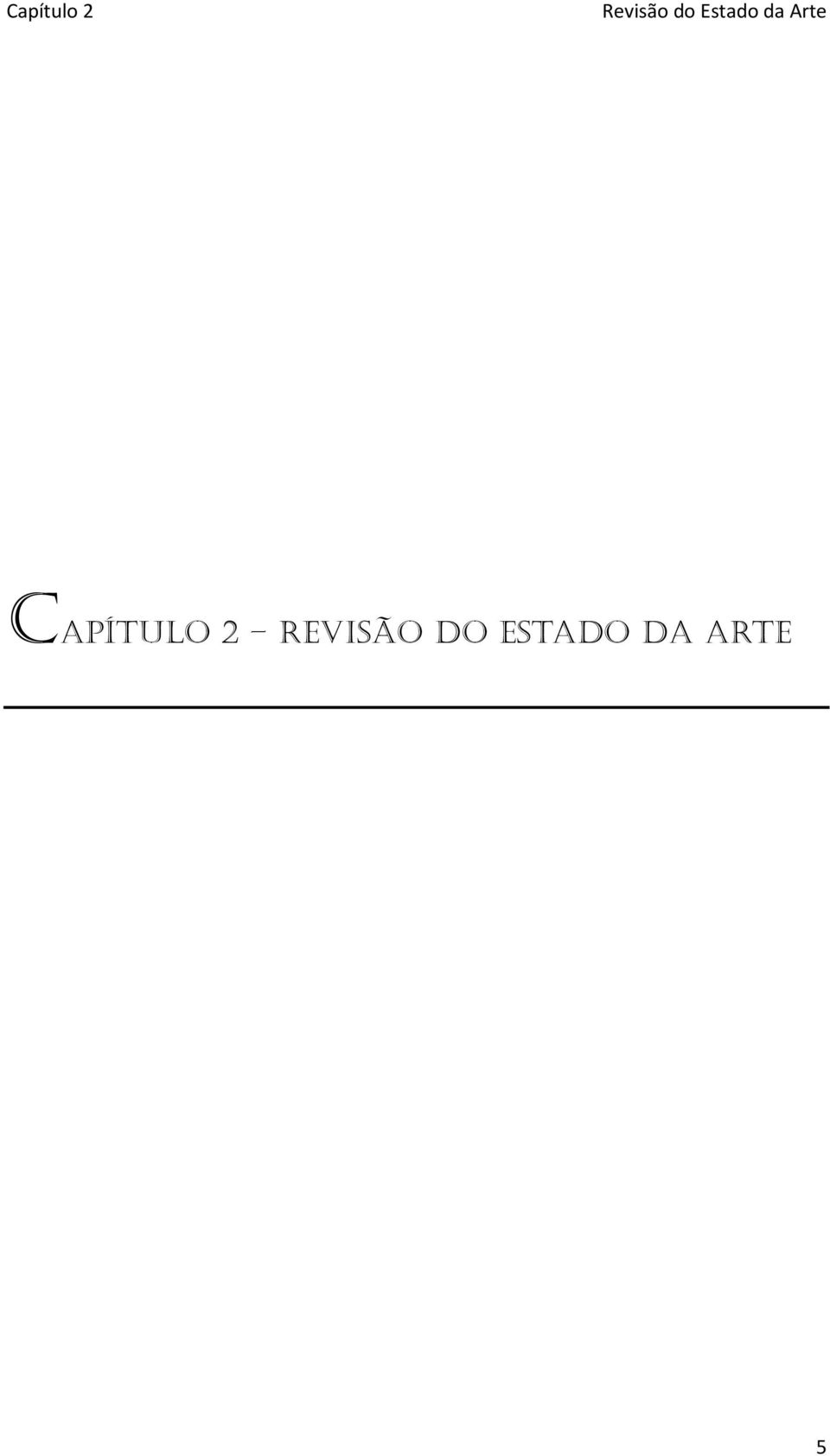 CAPÍTULO 2 REVISÃO