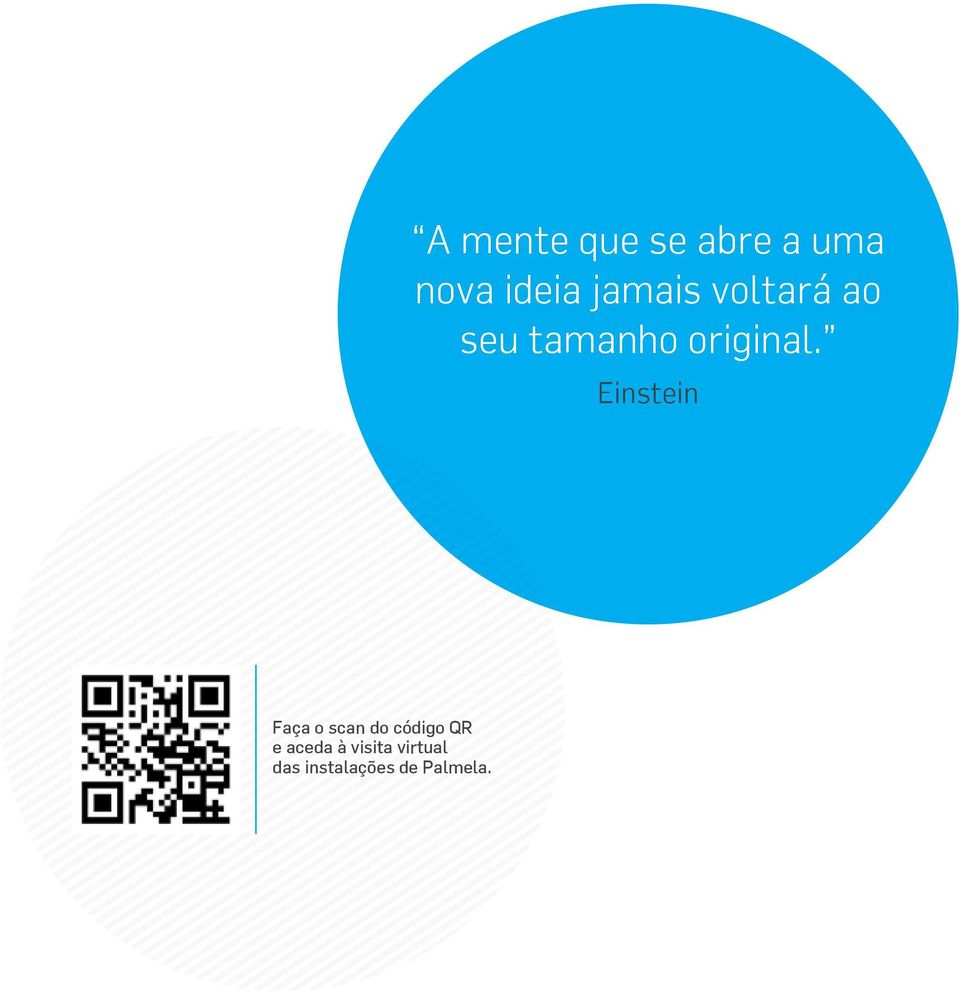 Einstein Faça o scan do código QR e