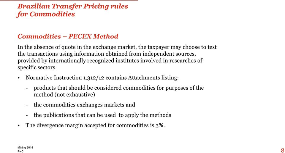 sectors Normative Instruction 1.