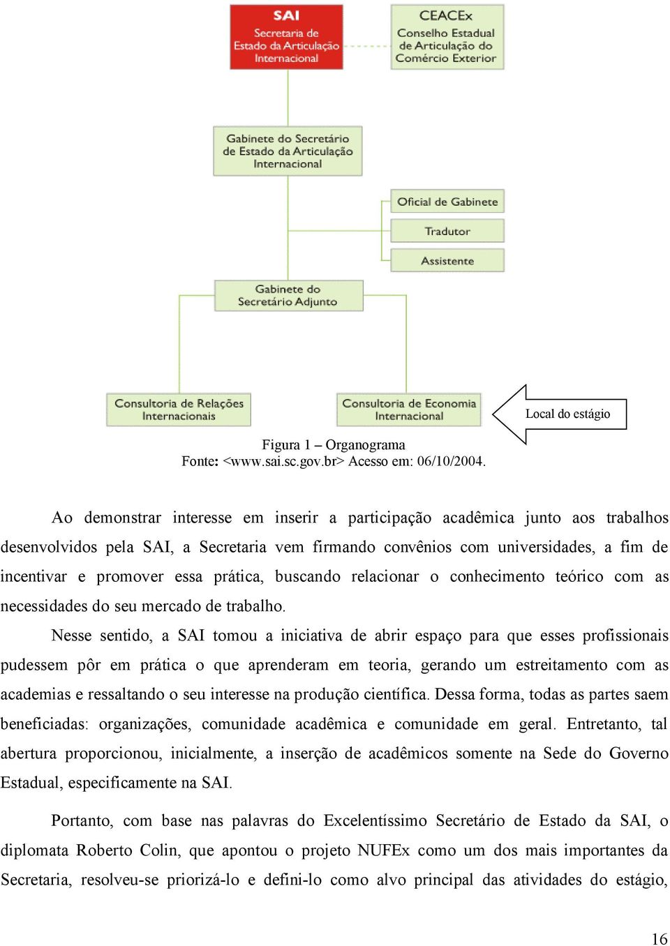 prñtica, buscando relacionar o conhecimento teérico com as necessidades do seu mercado de trabalho.