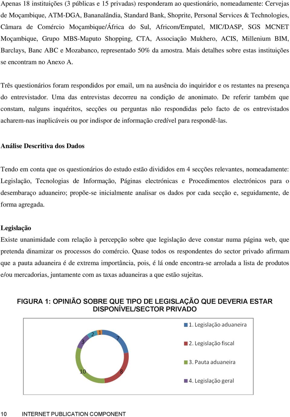 representado 50% da amostra. Mais detalhes sobre estas instituições se encontram no Anexo A.