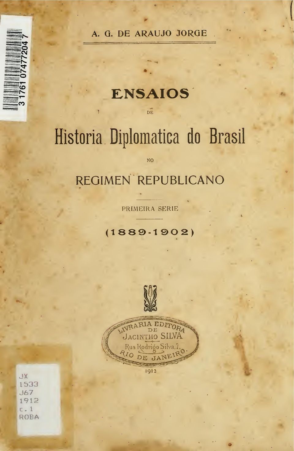 Diplomática do Brasil NO REGIMEN