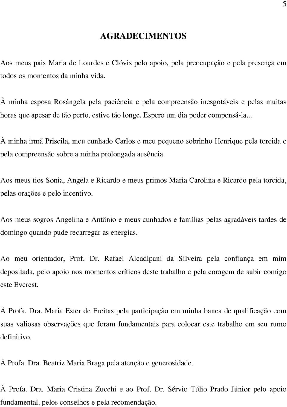 .. À minha irmã Priscila, meu cunhado Carlos e meu pequeno sobrinho Henrique pela torcida e pela compreensão sobre a minha prolongada ausência.