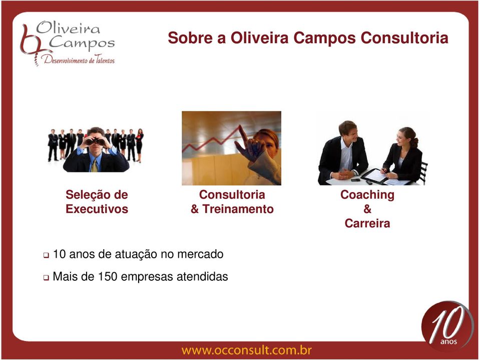 Treinamento Coaching & Carreira 10 anos