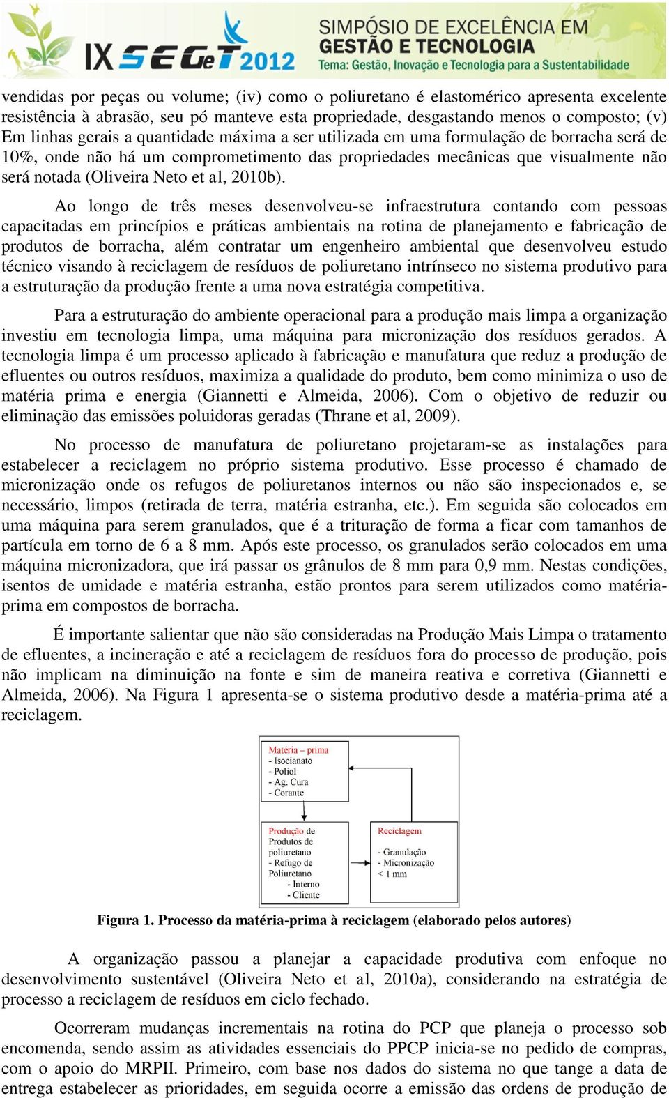 Ao longo de três meses desenvolveu-se infraestrutura contando com pessoas capacitadas em princípios e práticas ambientais na rotina de planejamento e fabricação de produtos de borracha, além