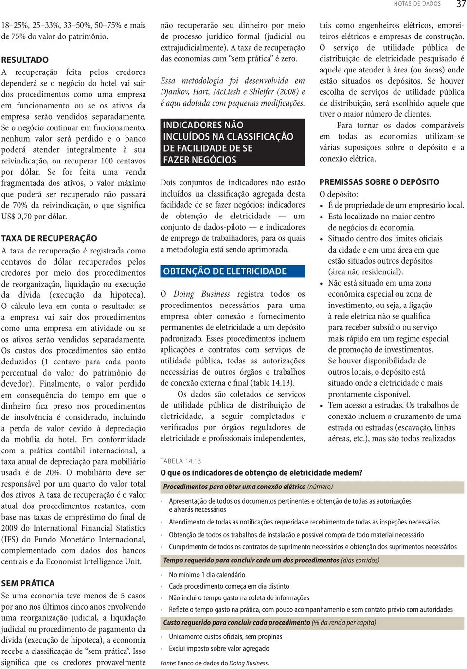 Se o negócio continuar em funcionamento, nenhum valor será perdido e o banco poderá atender integralmente à sua reivindicação, ou recuperar 100 centavos por dólar.