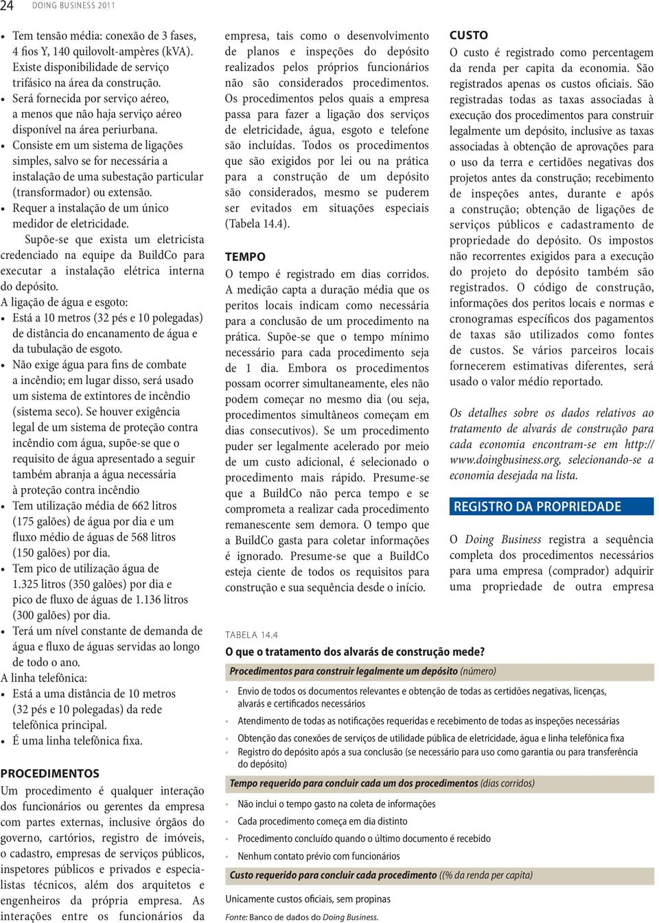 Consiste em um sistema de ligações simples, salvo se for necessária a instalação de uma subestação particular (transformador) ou extensão. Requer a instalação de um único medidor de eletricidade.