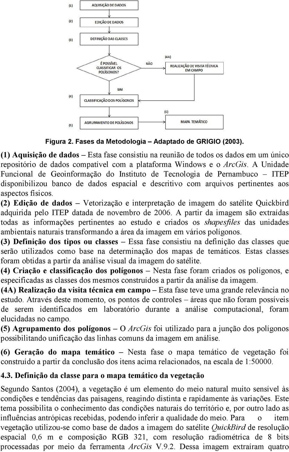 A Unidade Funcional de Geoinformação do Instituto de Tecnologia de Pernambuco ITEP disponibilizou banco de dados espacial e descritivo com arquivos pertinentes aos aspectos físicos.