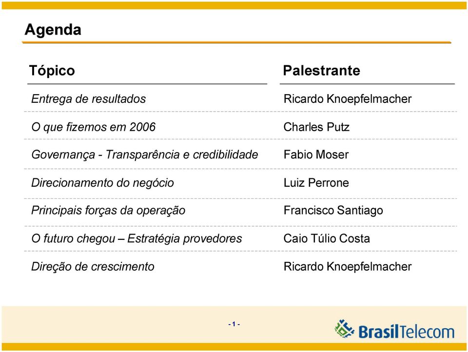 Estratégia provedores Direção de crescimento Palestrante Ricardo Knoepfelmacher Charles