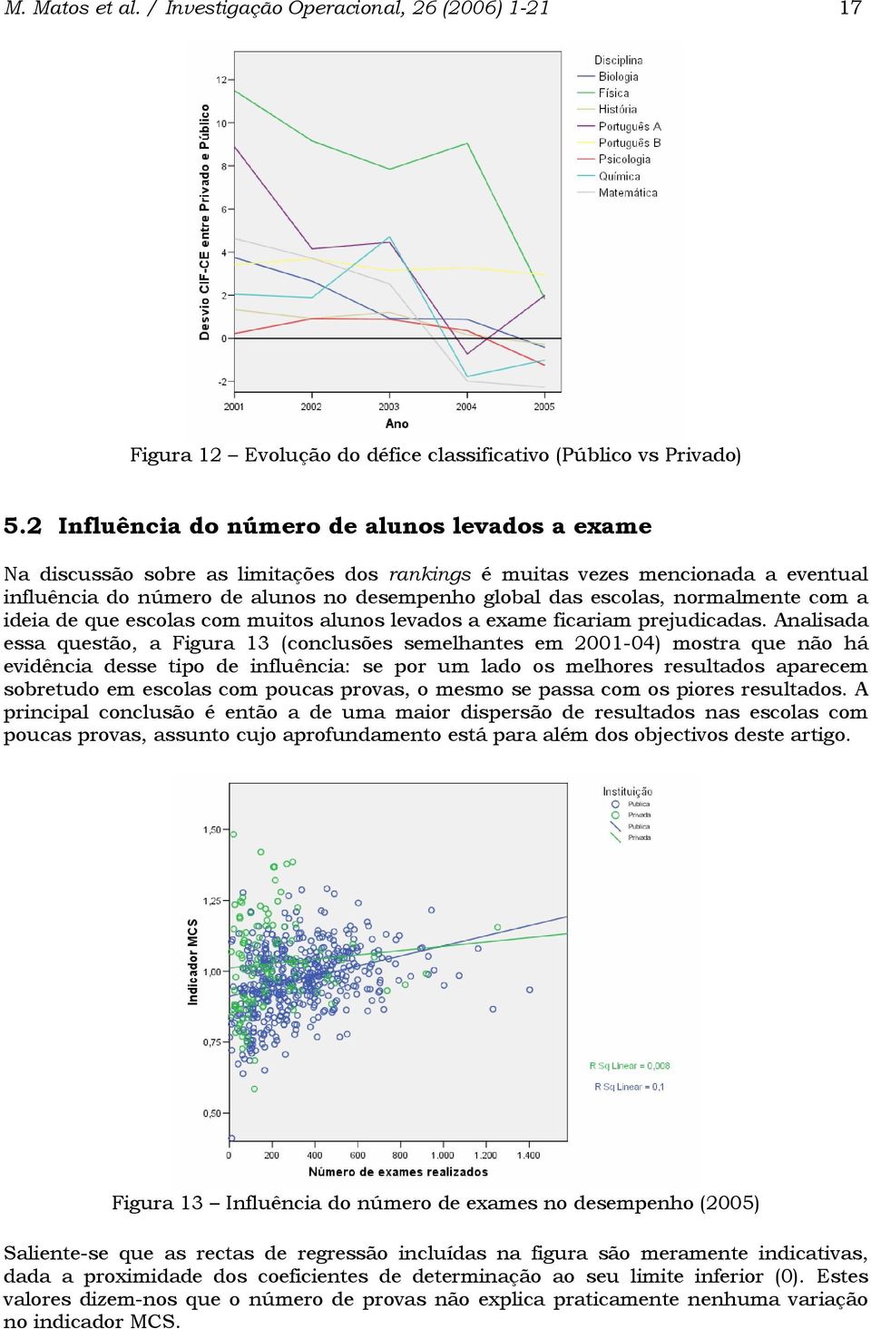 normalmente com a ideia de que escolas com muitos alunos levados a exame ficariam prejudicadas.