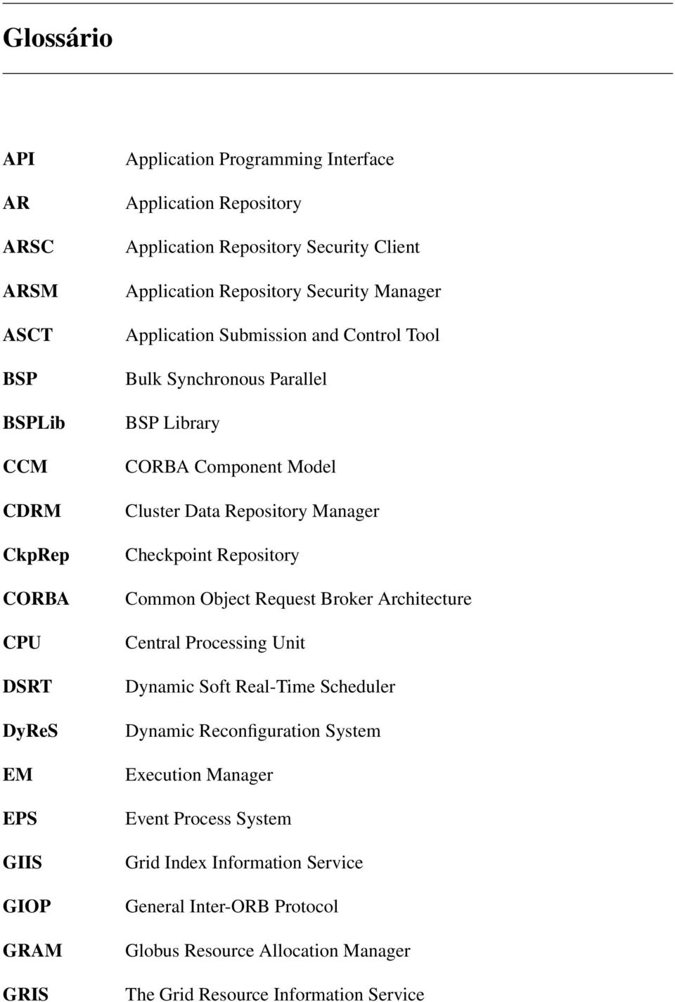 Model Cluster Data Repository Manager Checkpoint Repository Common Object Request Broker Architecture Central Processing Unit Dynamic Soft Real-Time Scheduler Dynamic