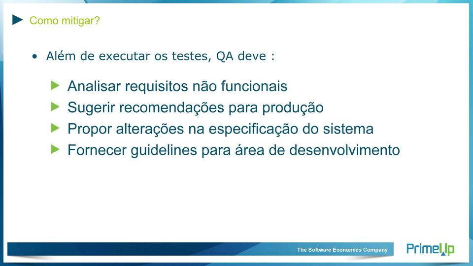 requisitos não funcionais Sugerir recomendações para