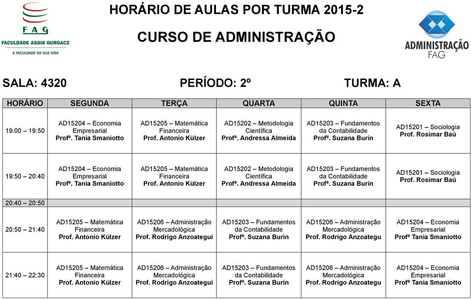 Rosimar Baú Profª.  Rosimar Baú AD15206 AD15206 Prof.