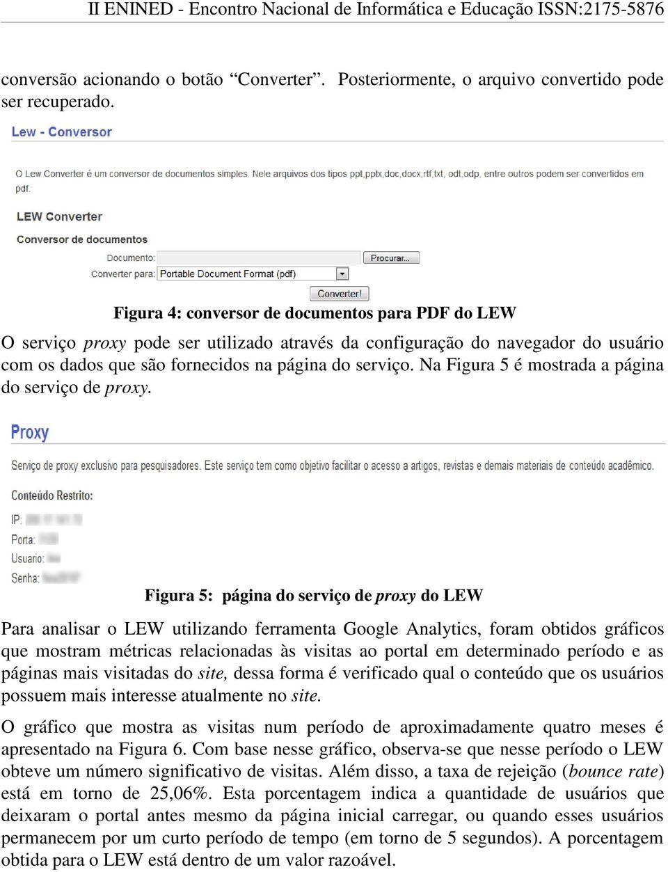 Na Figura 5 é mostrada a página do serviço de proxy.