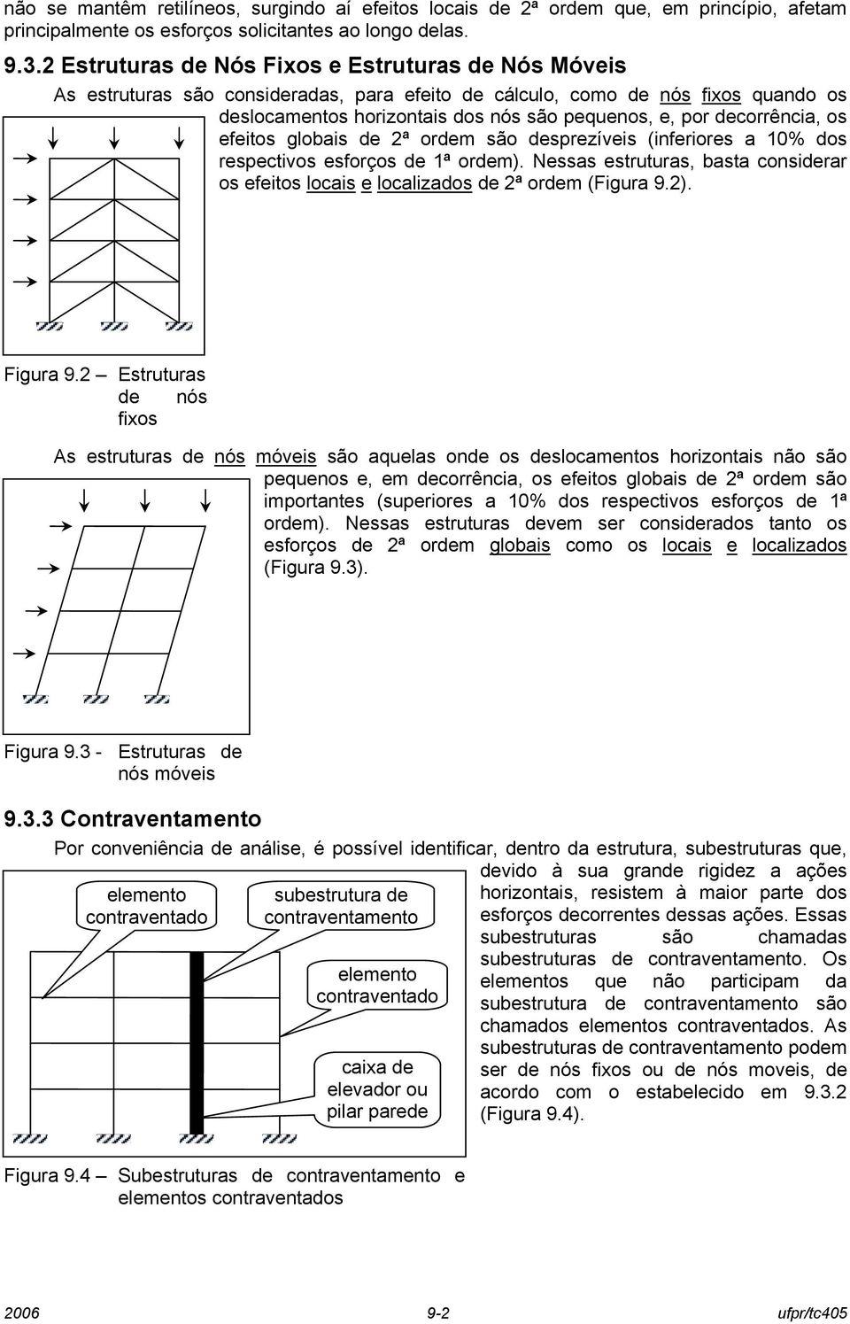 (infriors a 0% os rsptivos sforços ª orm). Nssas struturas, basta onsirar os fitos loais loalizaos ª orm (Figura 9.). Figura 9.