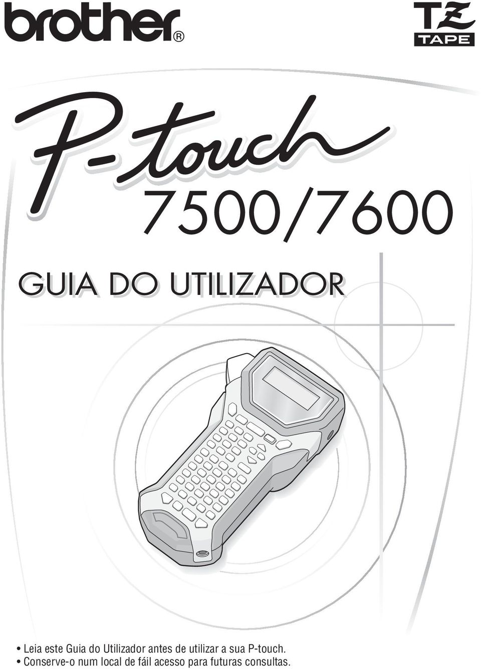 utilizar a sua P-touch.
