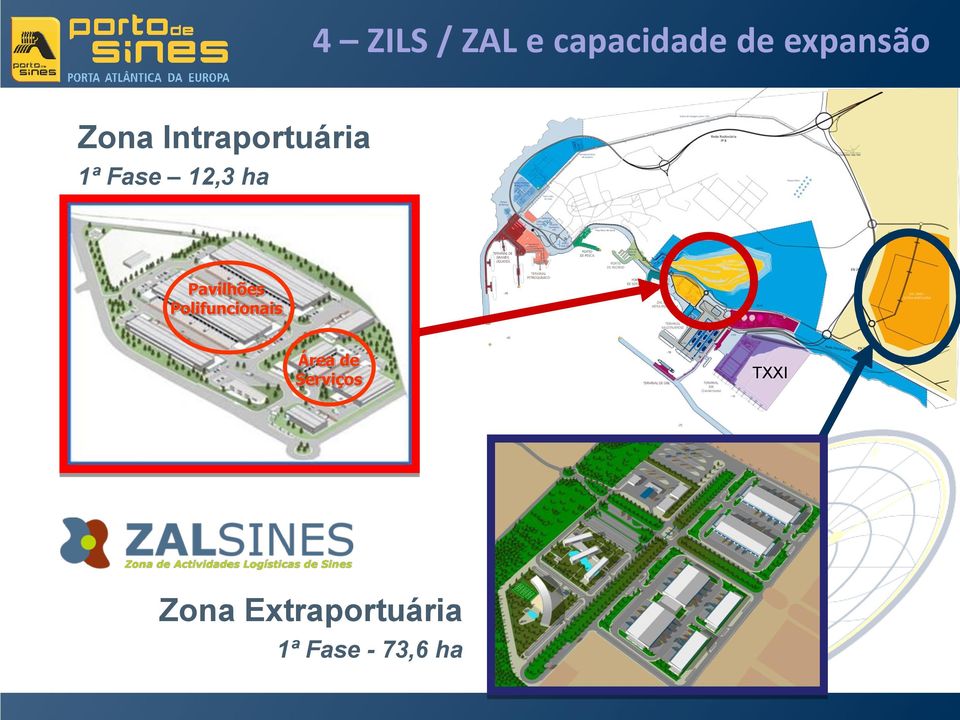 Polifuncionais Área de Serviços TXXI Zona