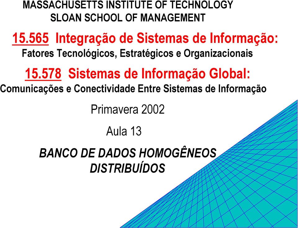 Organizacionais 15.