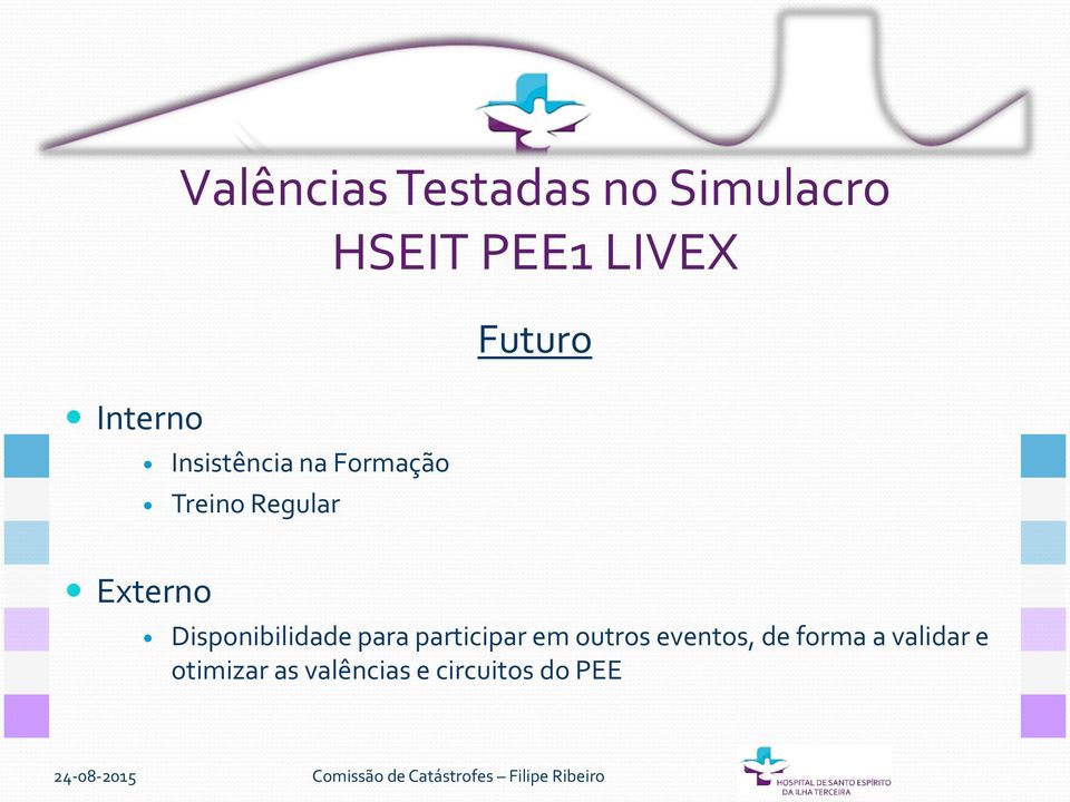 Disponibilidade para participar em outros eventos,