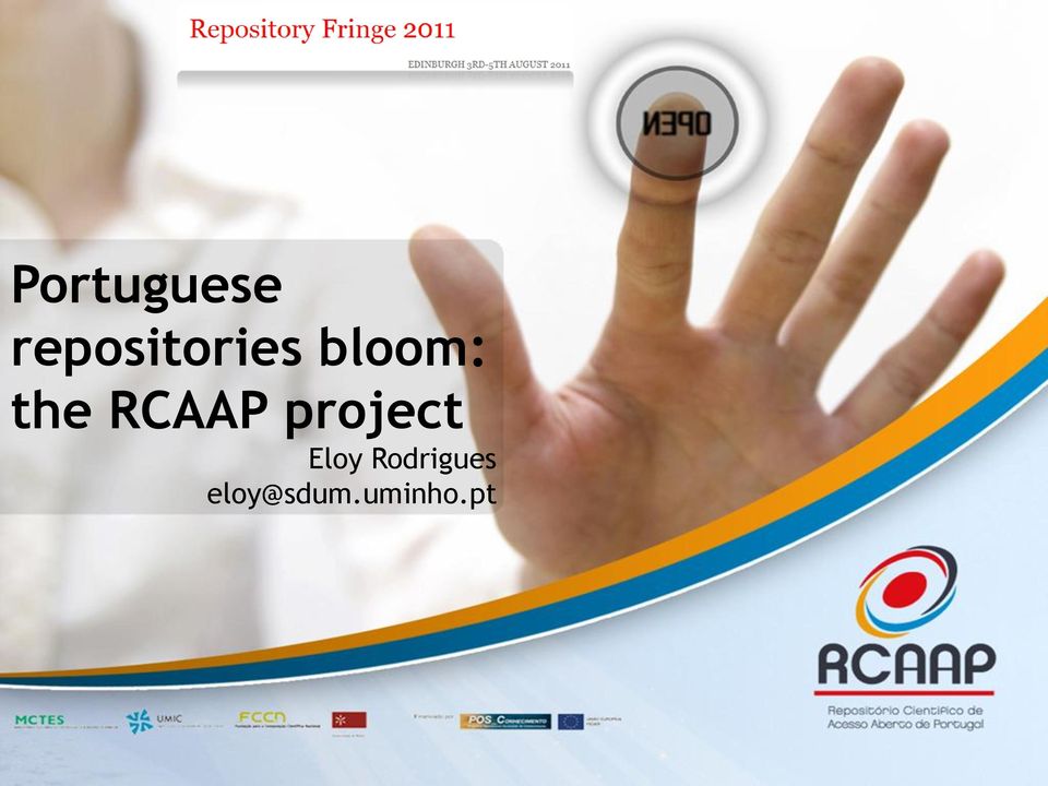 the RCAAP project