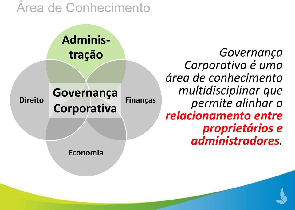 uma área de conhecimento multidisciplinar que permite