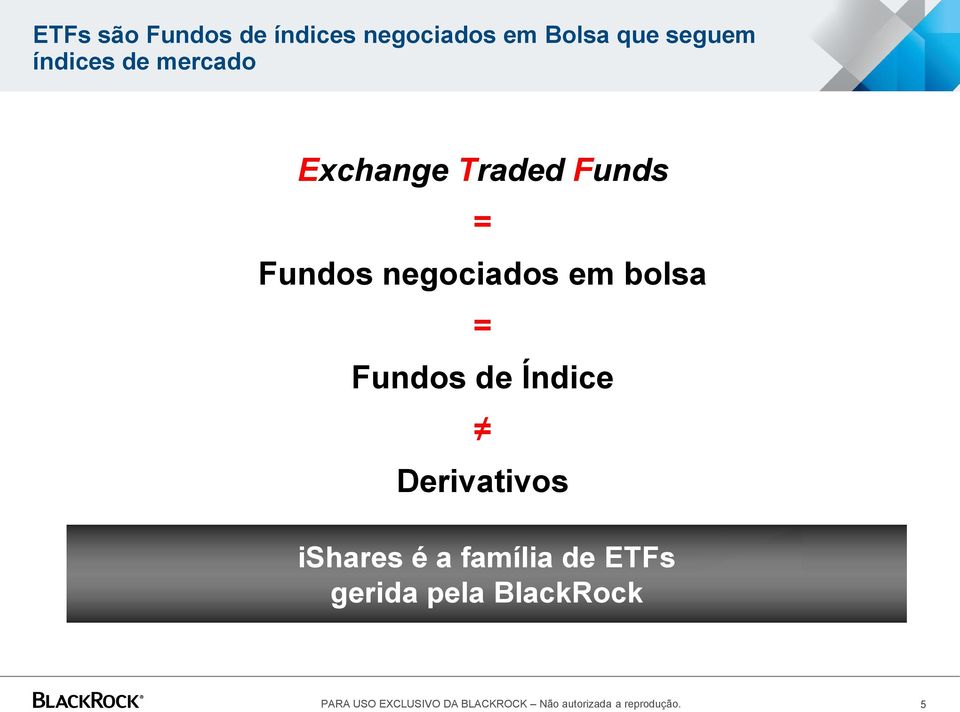 Fundos negociados em bolsa = Fundos de Índice