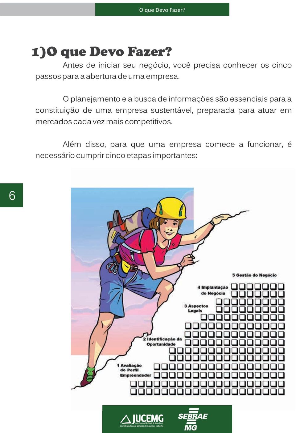 O planejamento e a busca de informações são essenciais para a constituição de uma empresa