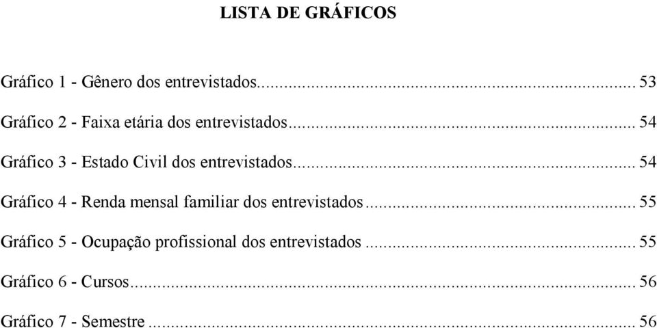 .. 54 Gráfico 3 - Estado Civil dos entrevistados.