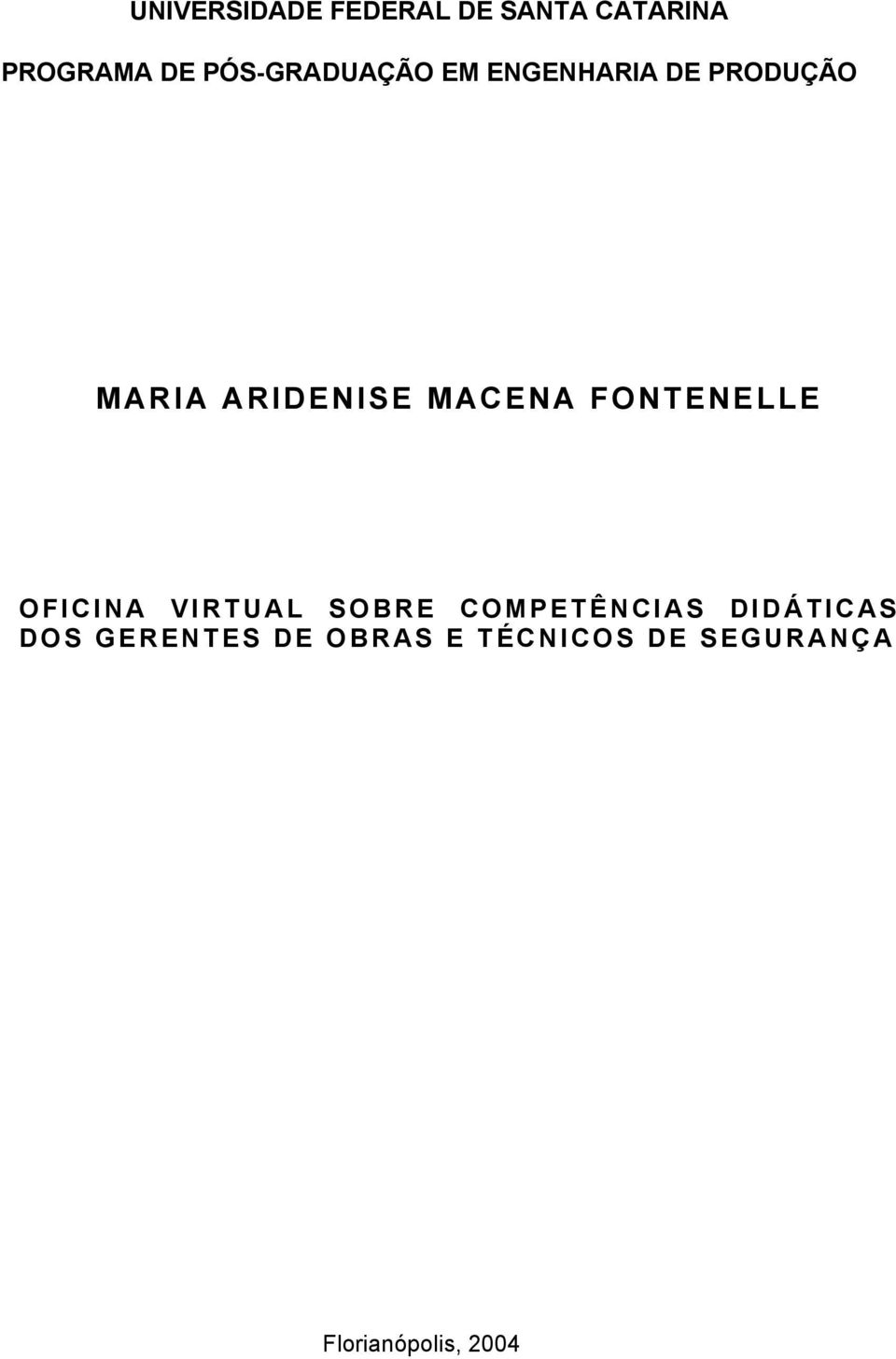 MACENA FONTENELLE OFICINA VIRTUAL SOBRE COMPETÊNCIAS