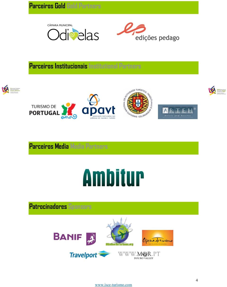 Institutional Partners Parceiros