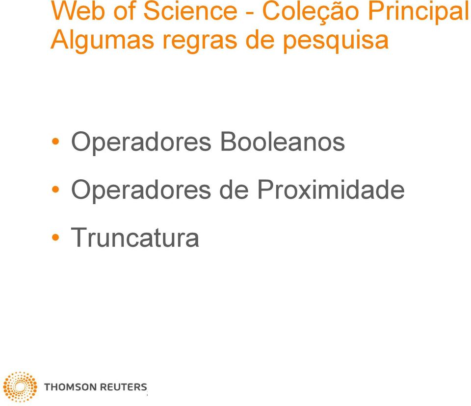 pesquisa Operadores Booleanos