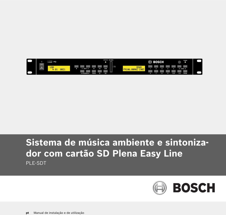 sintonizador PLE-SDT