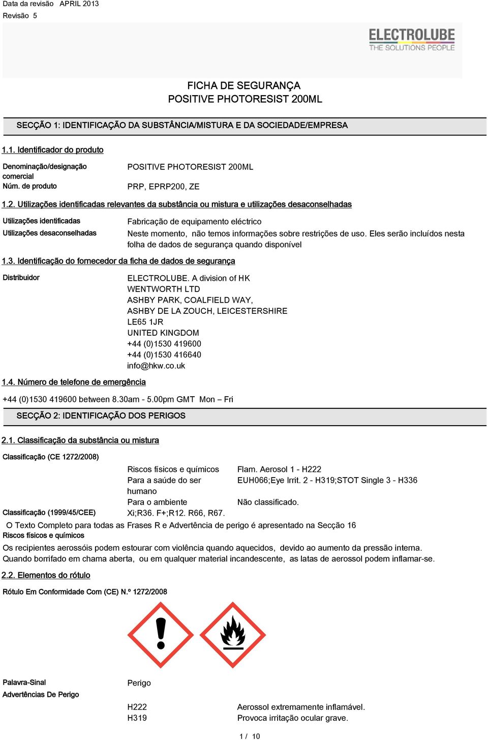 0ML PRP, EPRP20