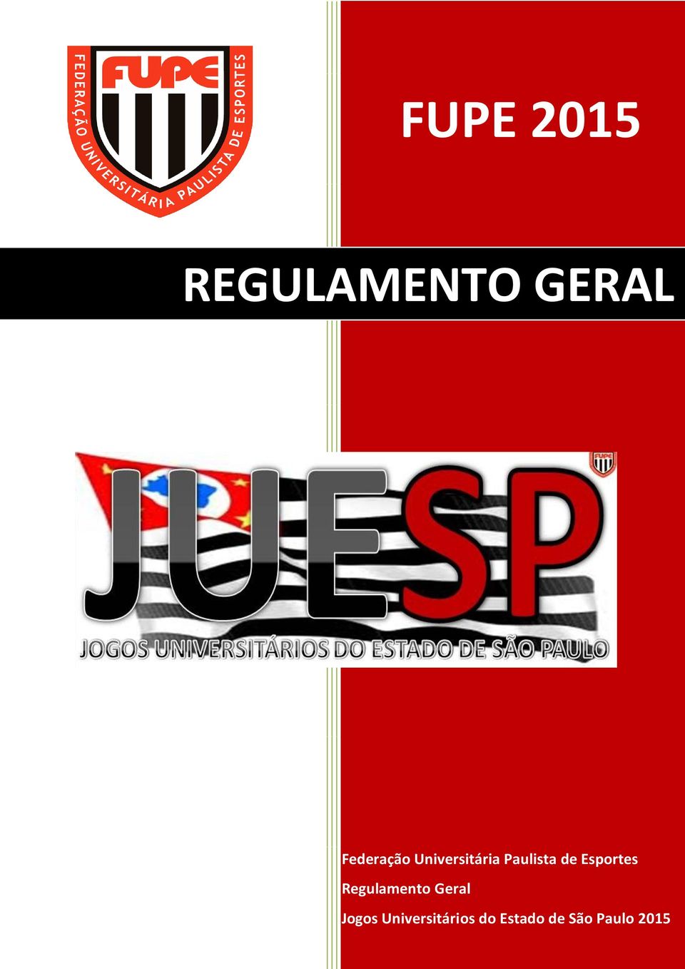 de Esportes Regulamento Geral