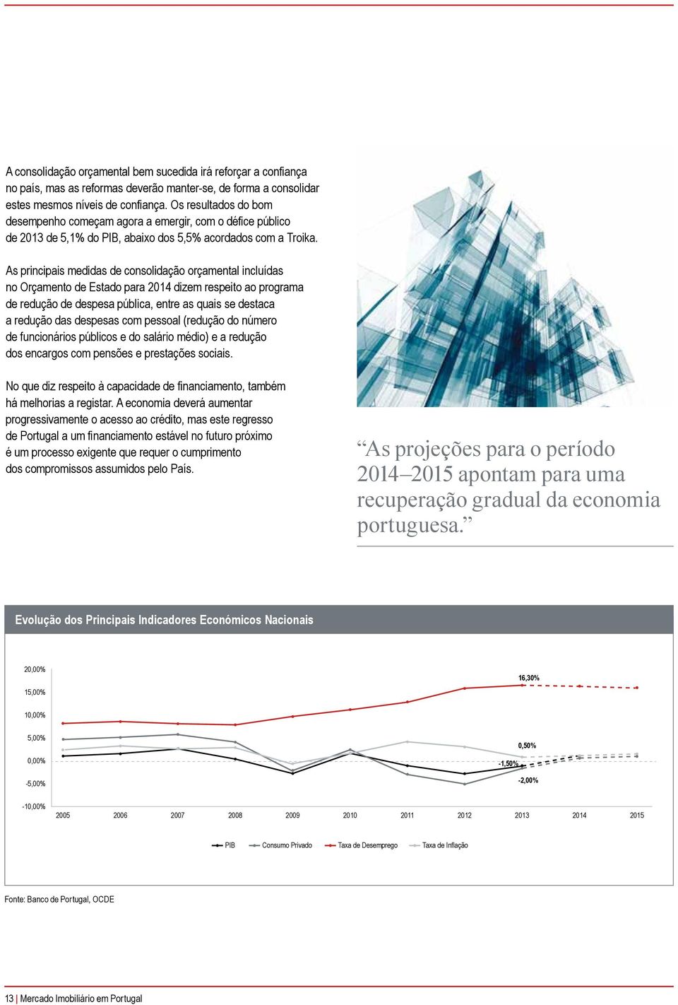 As principais medidas de consolidação orçamental incluídas no Orçamento de Estado para 2014 dizem respeito ao programa de redução de despesa pública, entre as quais se destaca a redução das despesas