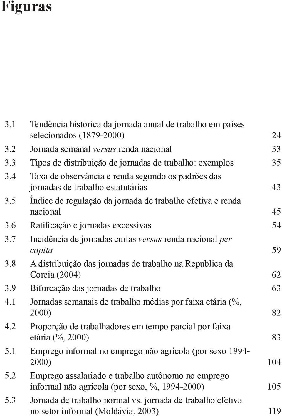 5 Índice de regulação da jornada de trabalho efetiva e renda nacional 45 3.6 Ratificação e jornadas excessivas 54 3.7 Incidência de jornadas curtas versus renda nacional per capita 59 3.