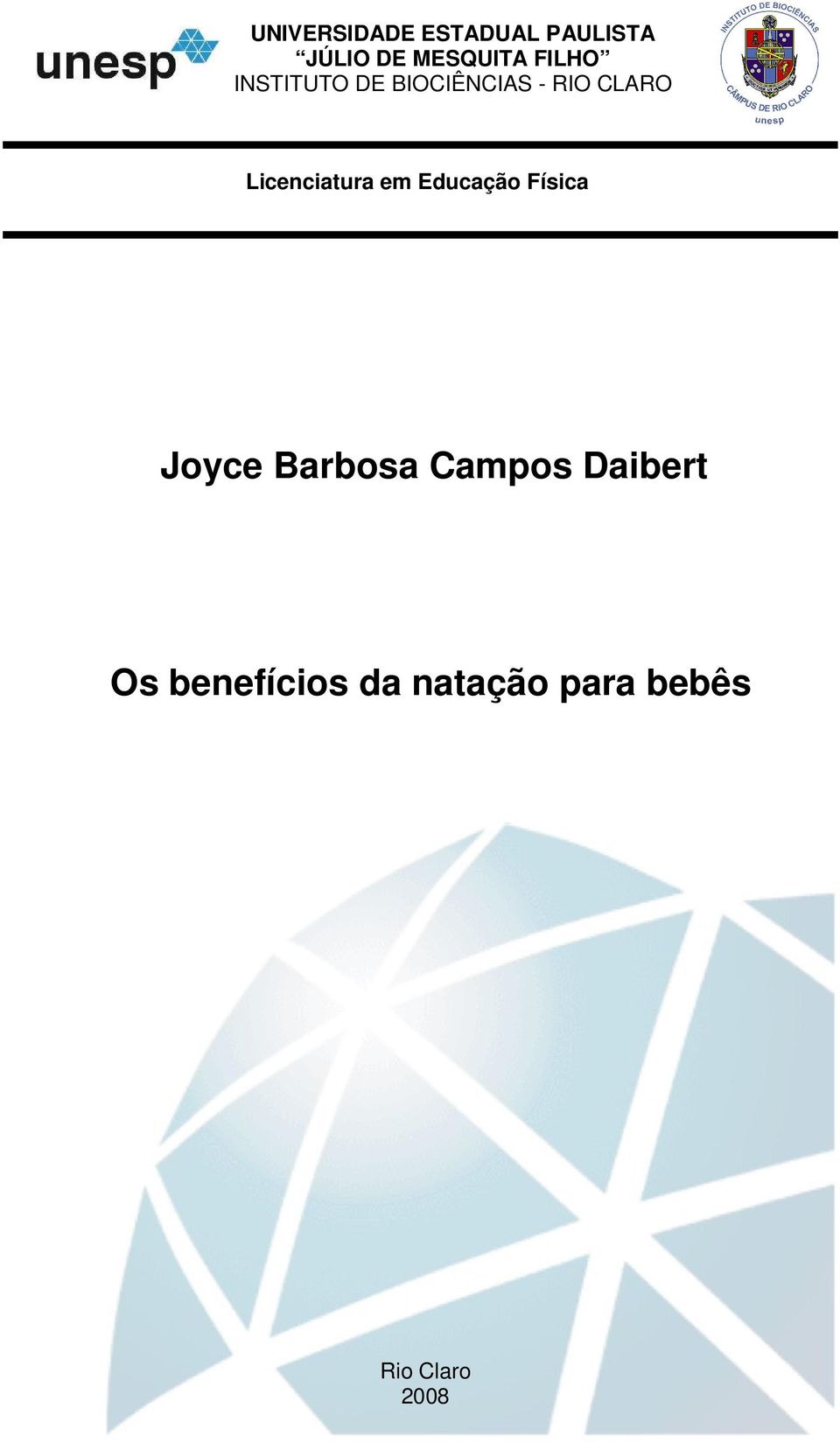 Licenciatura em Educação Física Joyce Barbosa