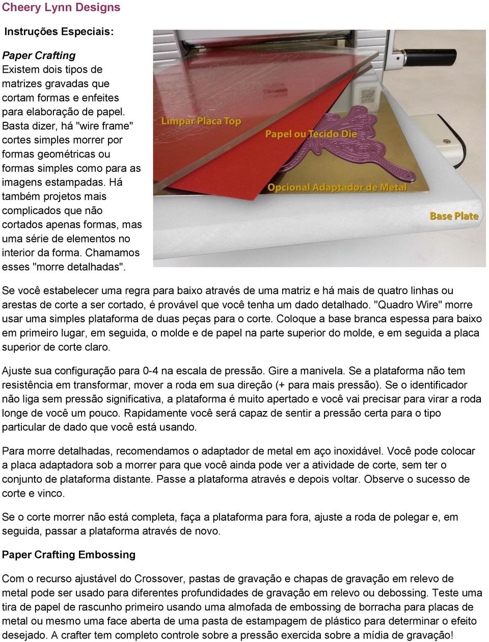 Há também projetos mais complicados que não cortados apenas formas, mas uma série de elementos no interior da forma. Chamamos esses "morre detalhadas".