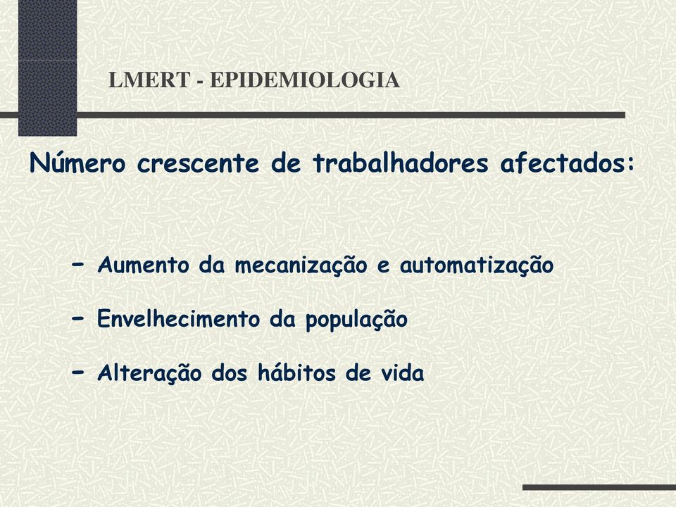 mecanização e automatização -