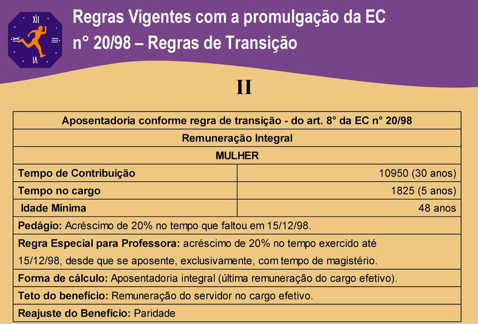 no tempo que faltou em 15/12/98.