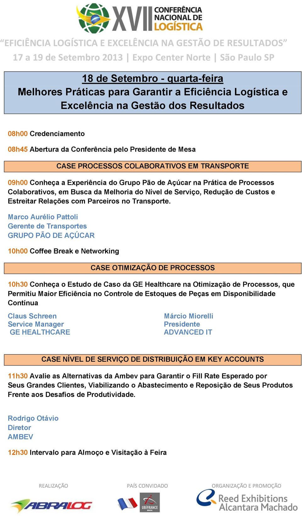 Relações com Parceiros no Transporte.