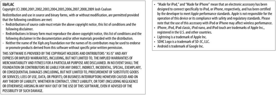 - Redistributions in binary form must reproduce the above copyright notice, this list of conditions and the following disclaimer in the documentation and/or other materials provided with the