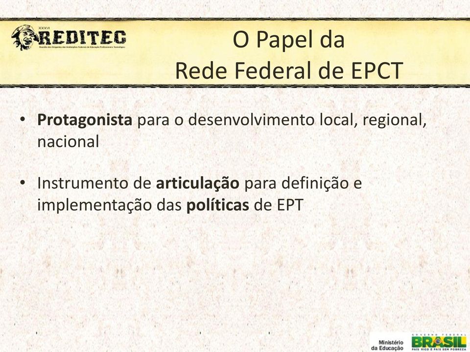 regional, nacional Instrumento de