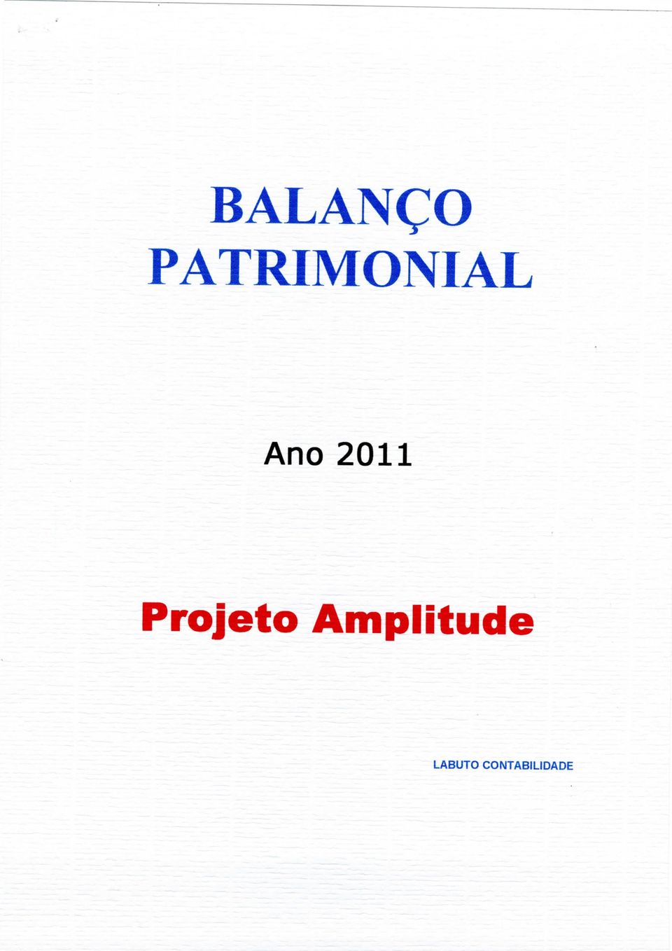 Ano 2011