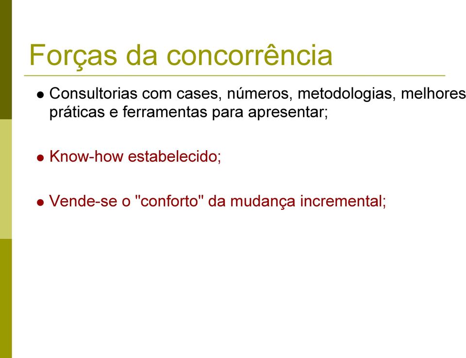 ferramentas para apresentar; Know-how