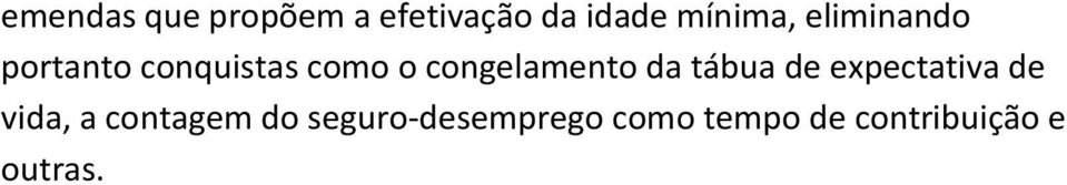 da tábua de expectativa de vida, a contagem do