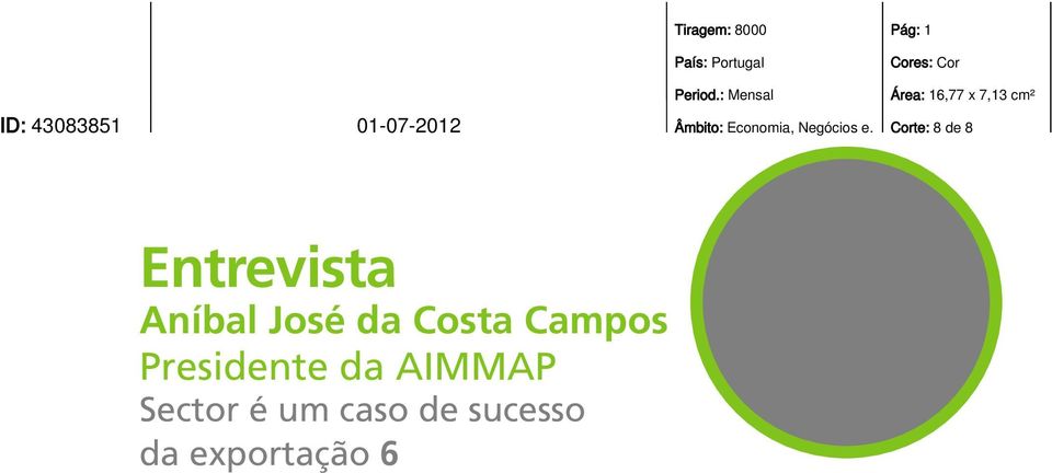 Costa Campos Presidente da AIMMAP