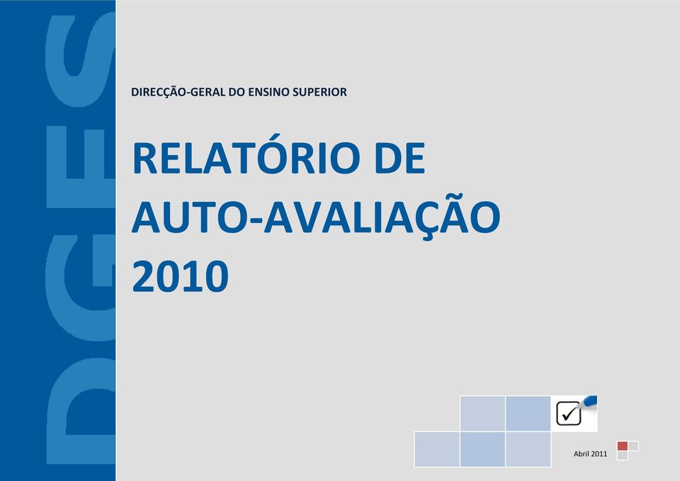 AUTO-AVALIAÇÃO 2010