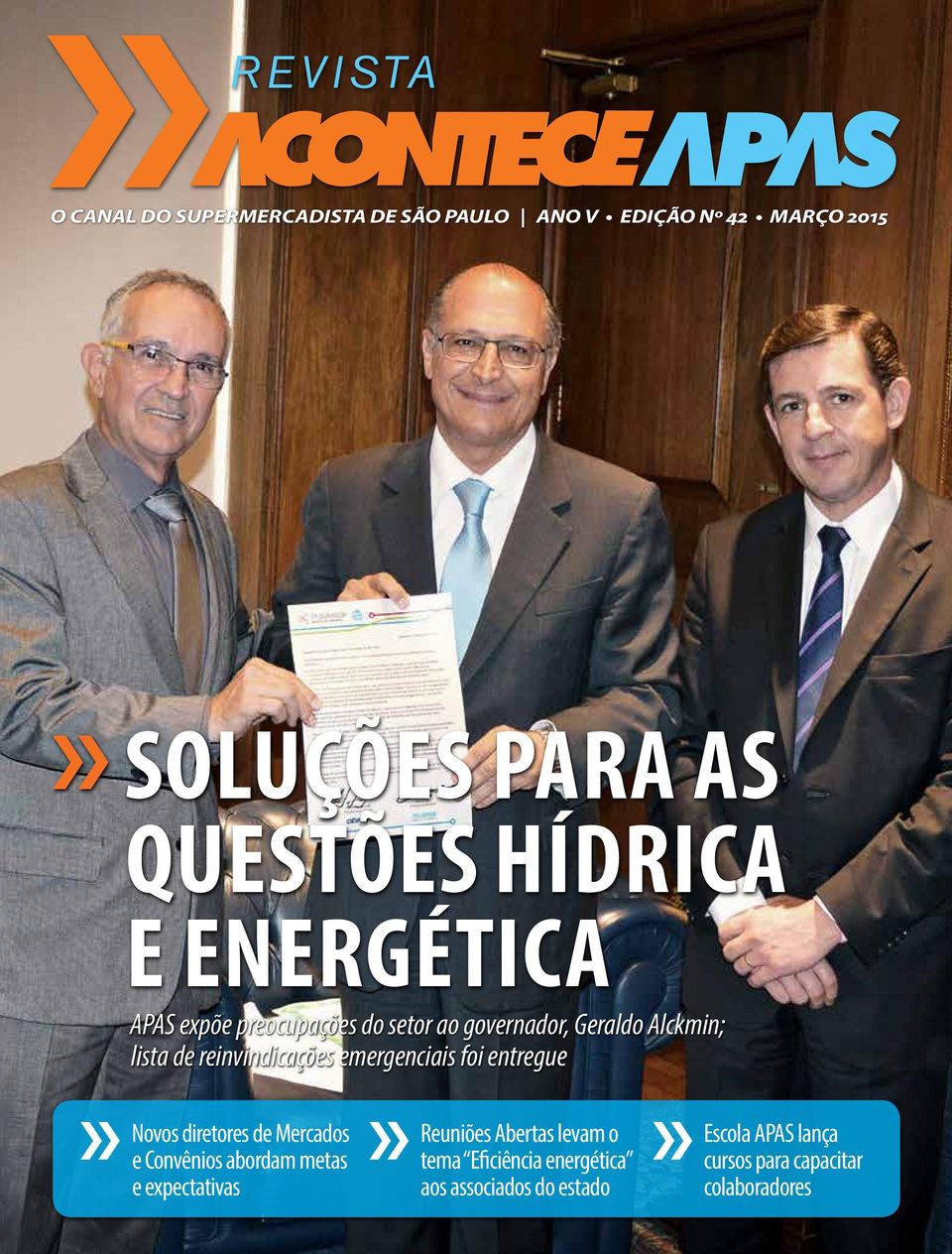 foi entregue Novos diretores de Mercados e Convênios abordam metas e expectativas Reuniões Abertas levam o tema