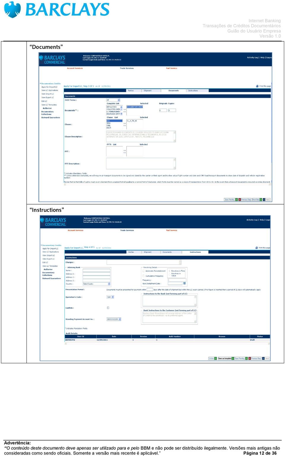 oficiais.